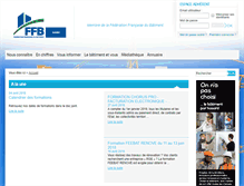Tablet Screenshot of d30.ffbatiment.fr