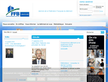 Tablet Screenshot of ffb41.ffbatiment.fr