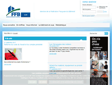Tablet Screenshot of ffb10.ffbatiment.fr